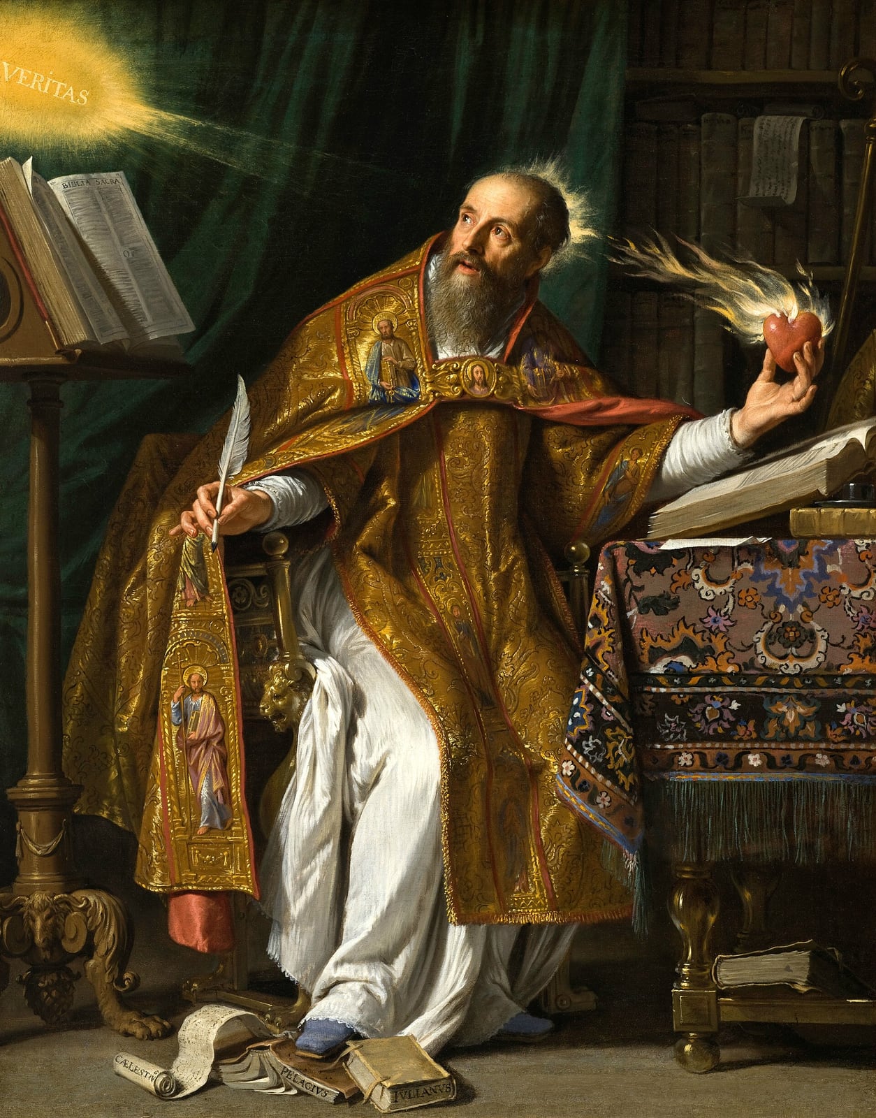 San Agustín (Philippe de Champaigne, c. 1645–1650)