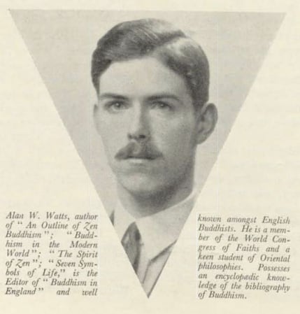 Alan W. Watts en 1937