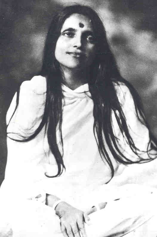 Anandamayi Ma joven