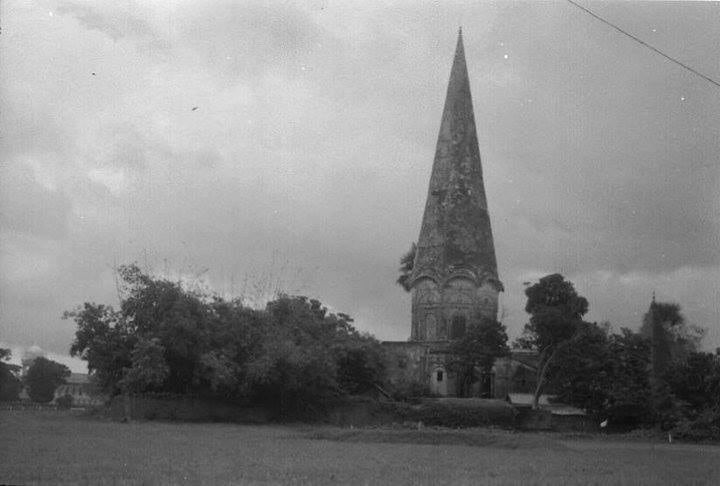 El templo de Kali de Ramna (Dhaka) en 1967
