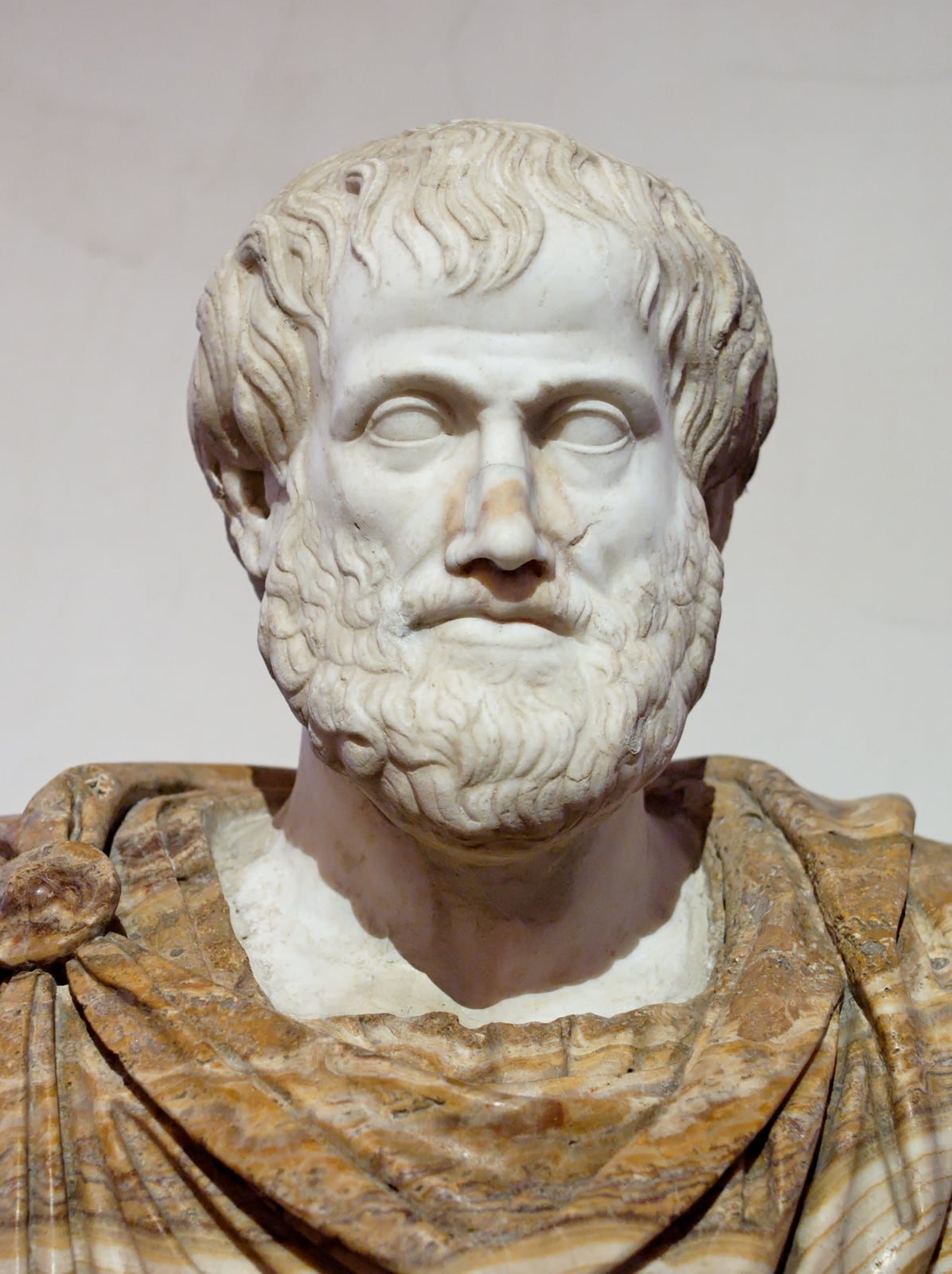 Busto de Aristóteles (Museo Nacional Romano, Palazzo Altemps)