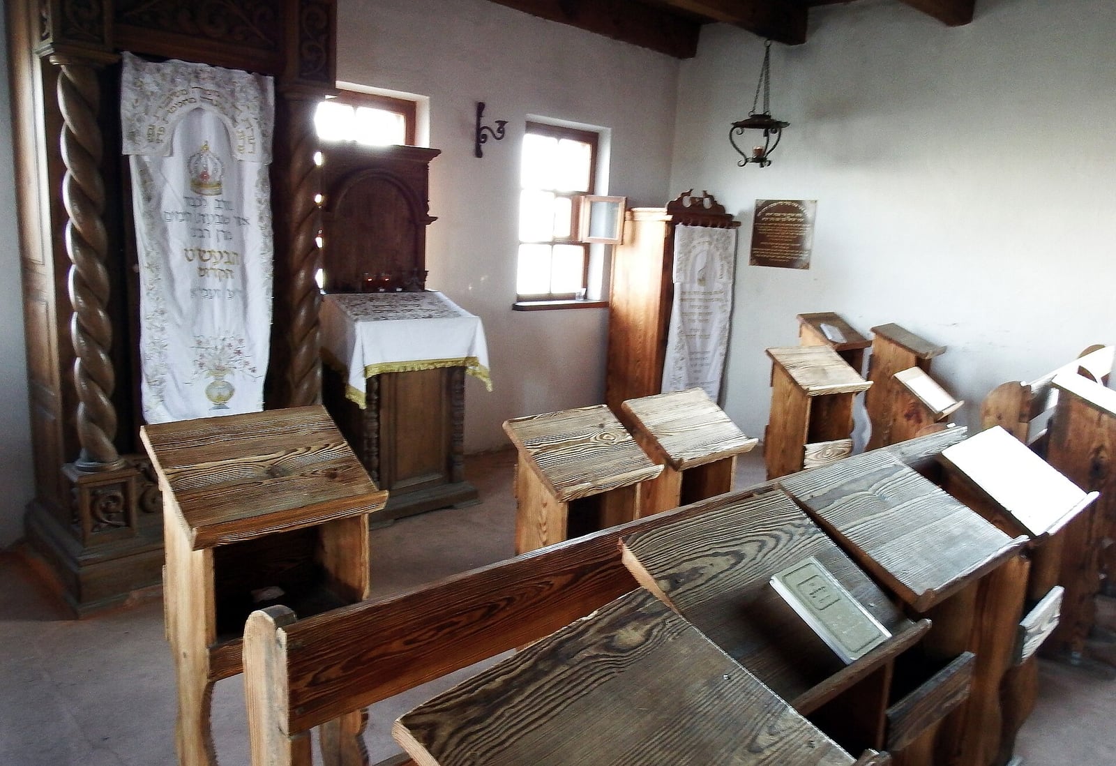 La sinagoga del Besht en Medzhybizh (reconstrucción)