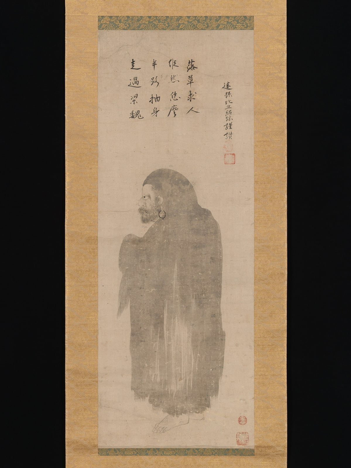 Bodhidharma, de Unkoku Tōgan (1567–1633)