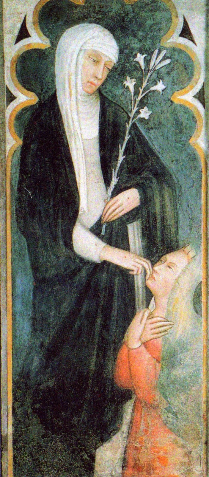 Santa Catalina, por Andrea Vanni (San Domenico, Siena)