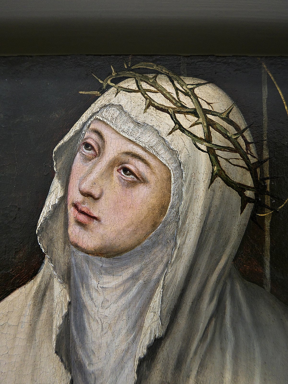Santa Catalina de Siena (Pedro de Villegas Marmolejo, detalle)