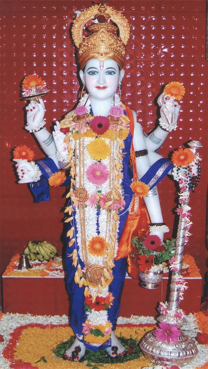 Dattātreya de una sola cabeza, Narayanpur (Pune)