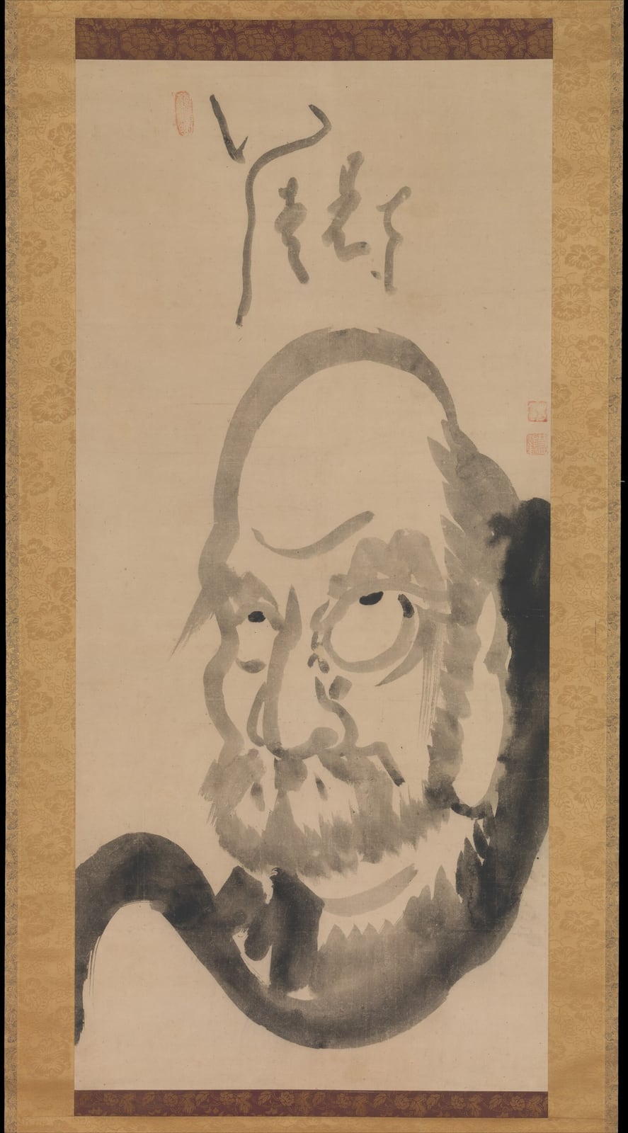 Retrato de Daruma (Bodhidharma)