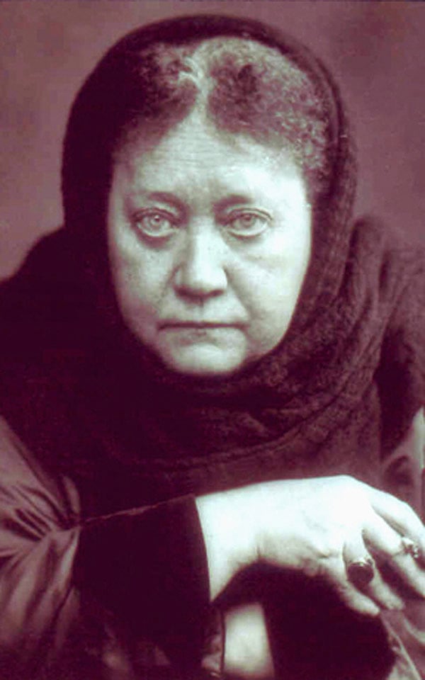 Helena Blavatsky hacia 1889