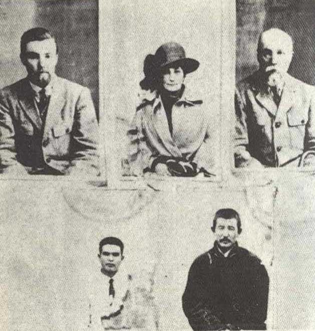 Fotografía para el pasaporte de la expedición (Urumqi, 1926)