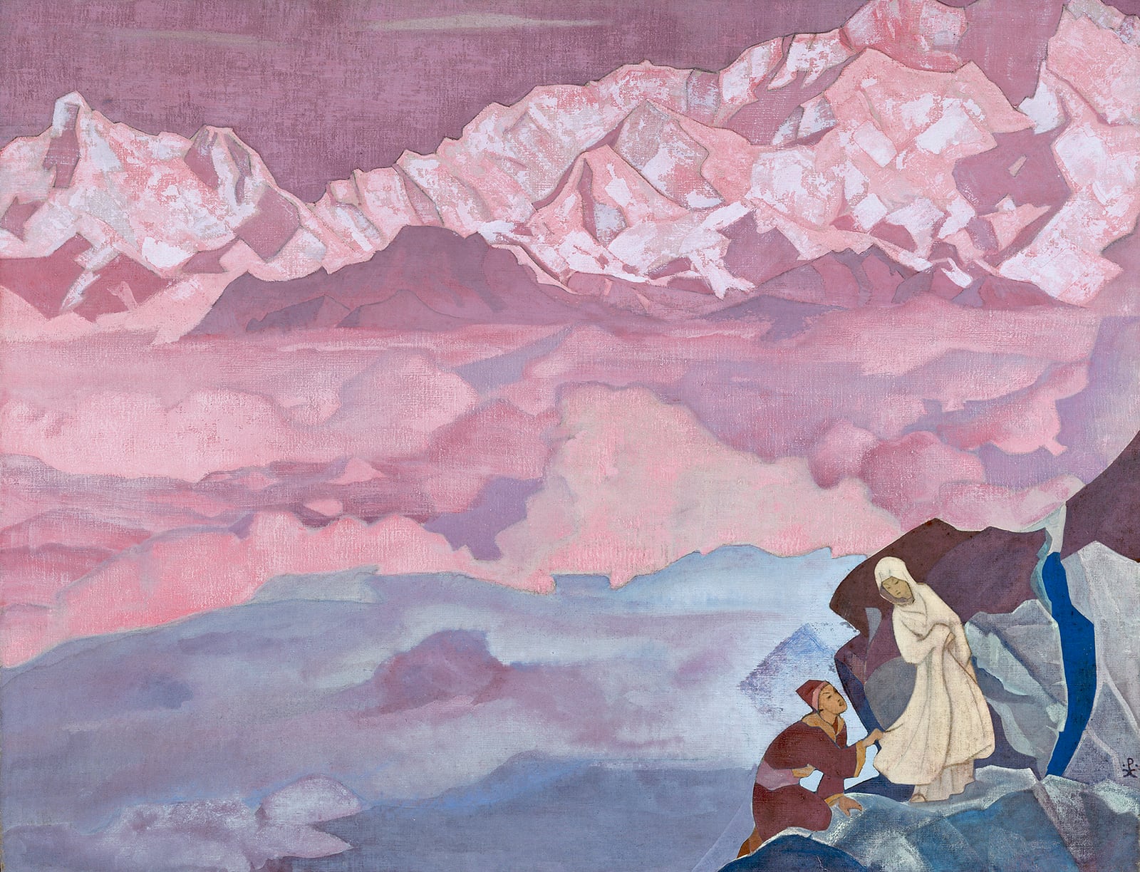 «La que guía» (1943), de Nicolás Roerich