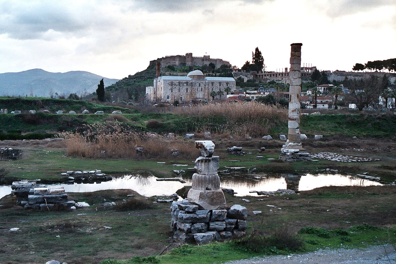 Ruinas del templo de Ártemis en Éfeso