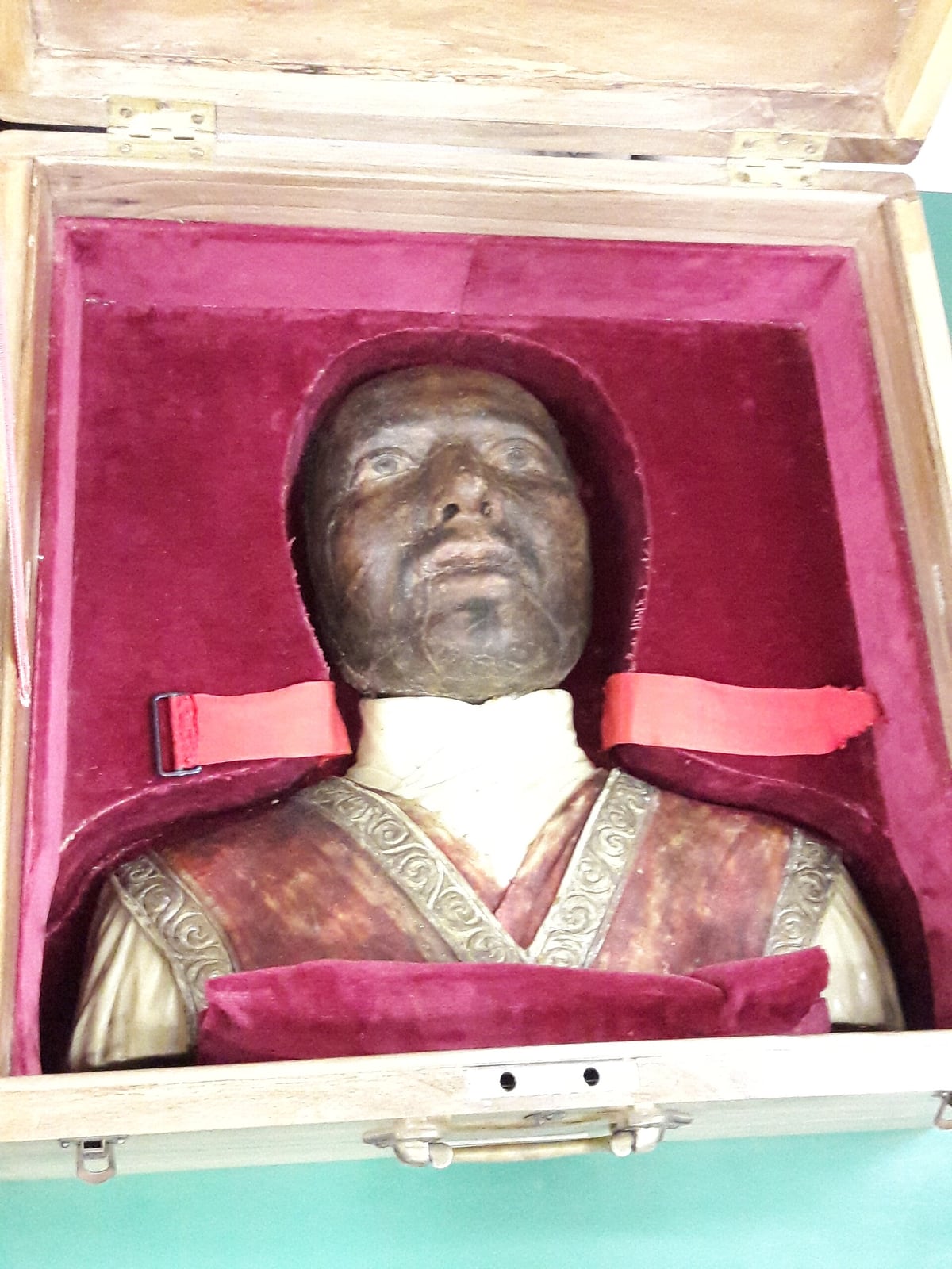 Mascarilla mortuoria de Ignacio de Loyola