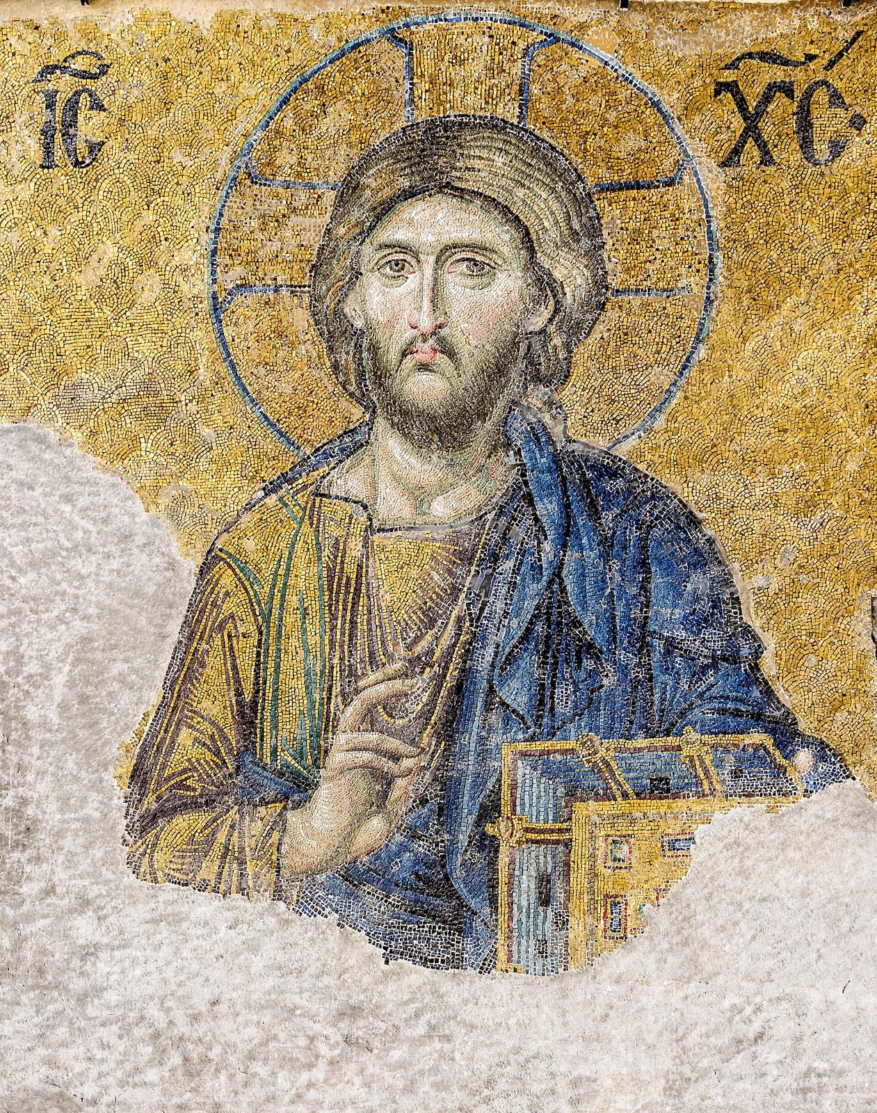 Cristo de la Deesis, Santa Sofía