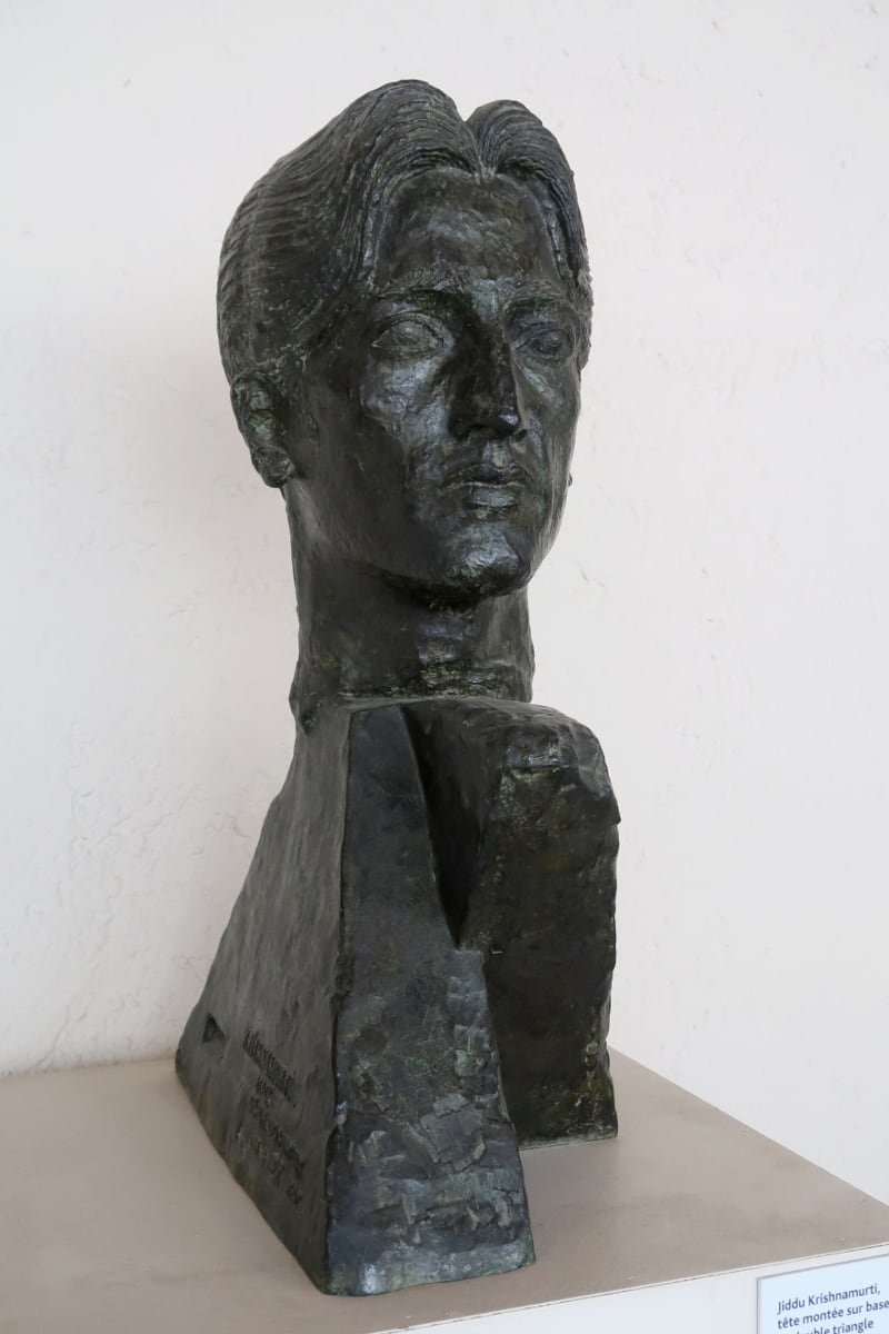 Busto de Krishnamurti por Antoine Bourdelle (Museo Bourdelle, París)