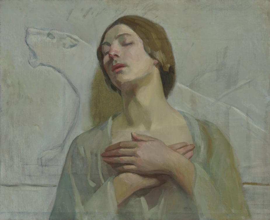 Retrato de la madre del artista