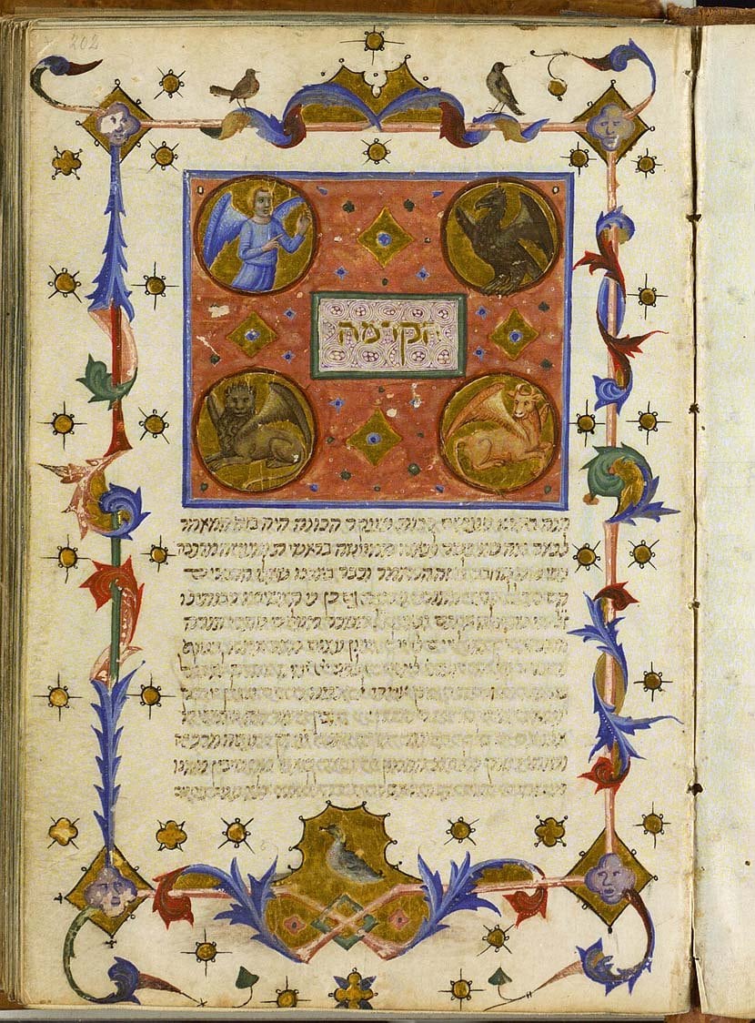 Guía de perplejos iluminada por Ferrer Bassa (Barcelona, 1348)