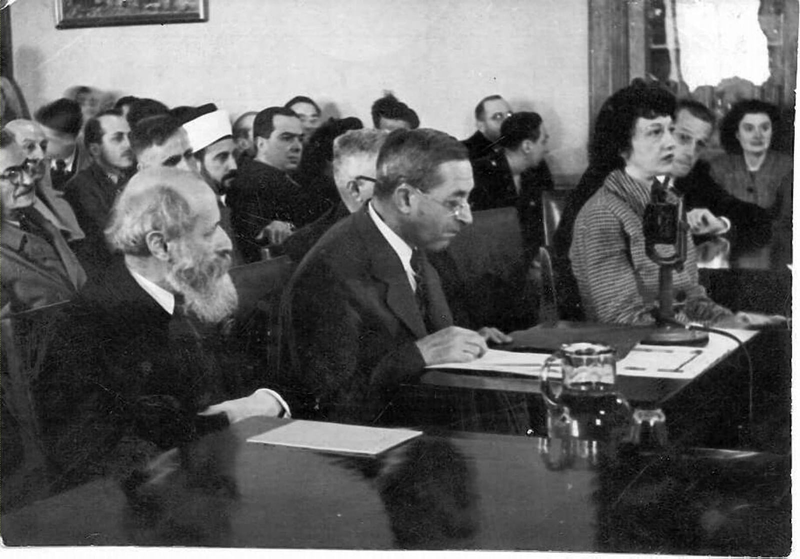 Magnes y Buber ante la Comisión angloamericana (1946)