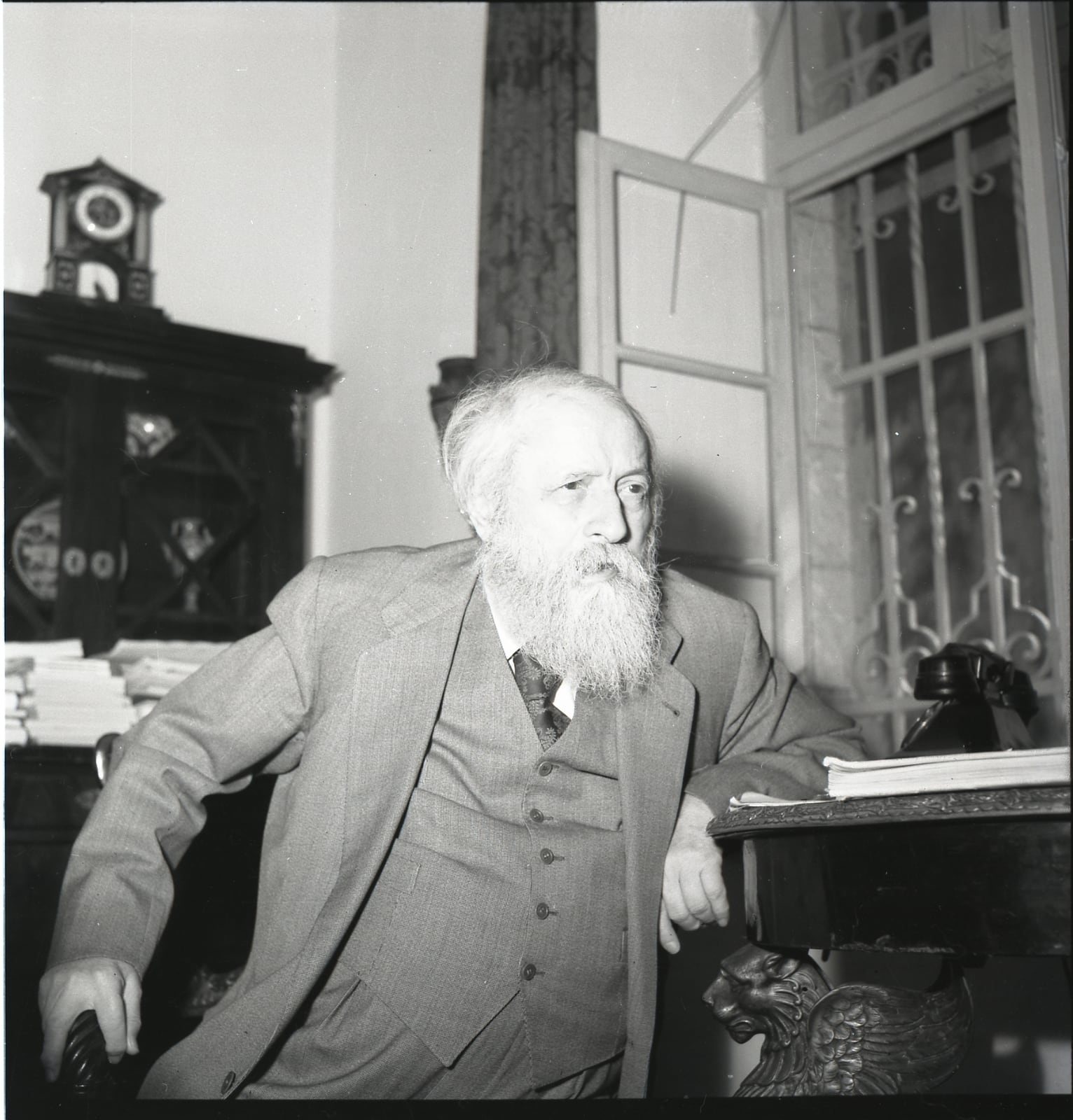 Martin Buber en Jerusalén (1962)