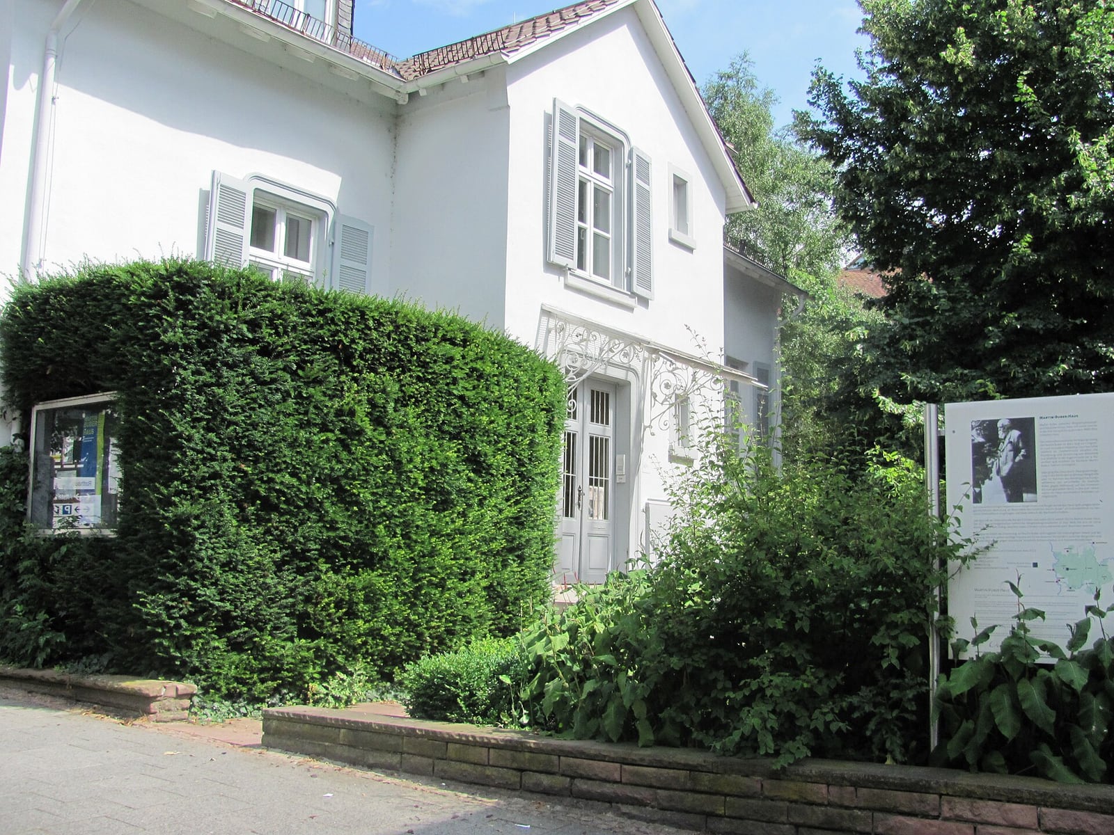 La casa de Buber en Heppenheim
