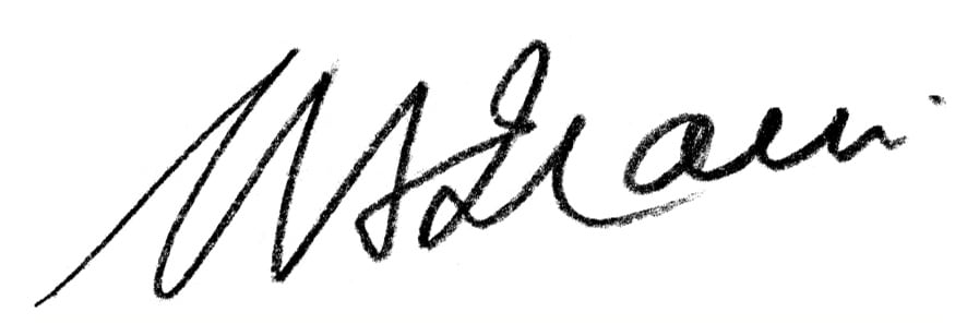 Firma de Meher Baba