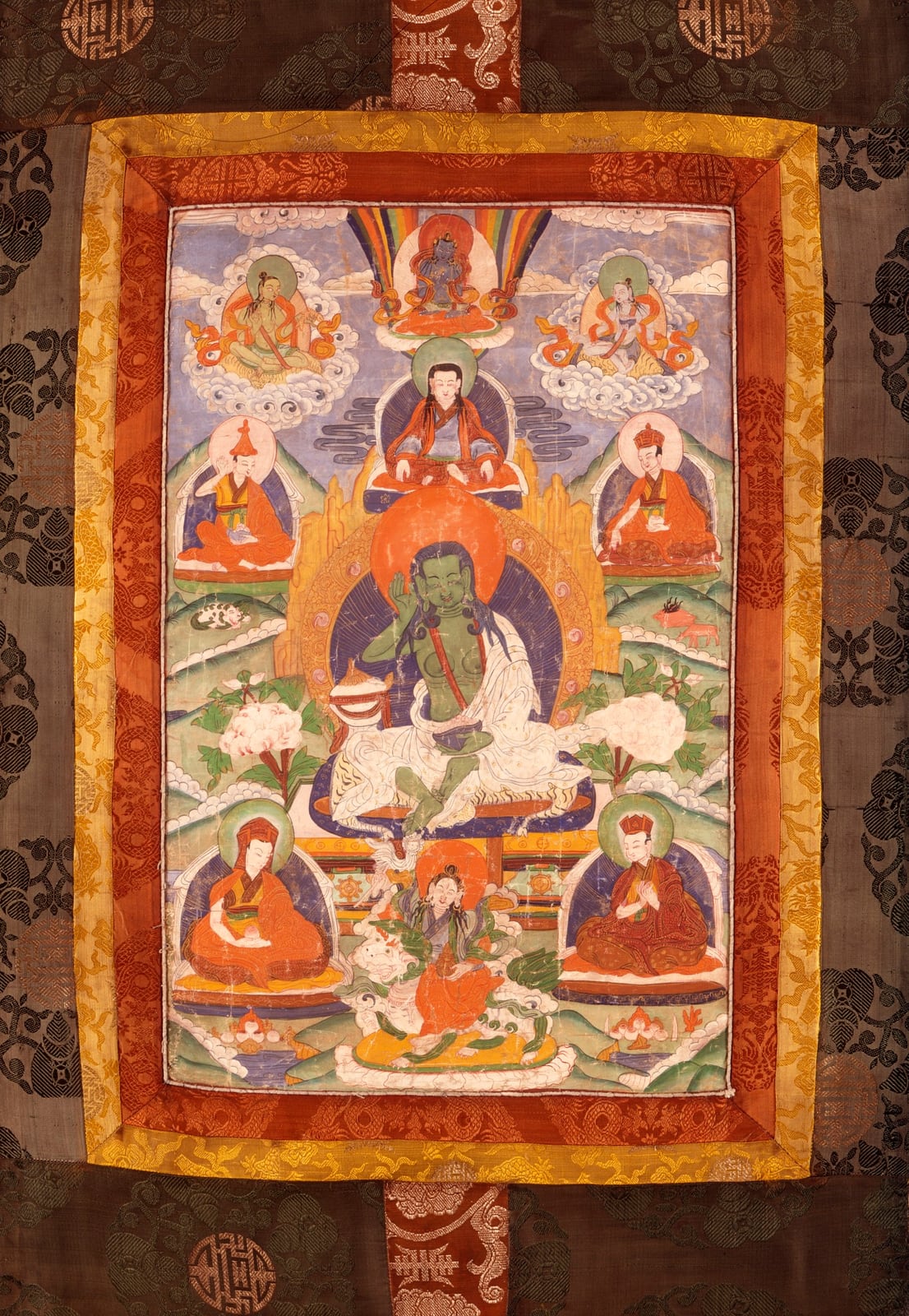 Milarepa, Tíbet o Nepal, siglo XIX (LACMA M.82.165.2)