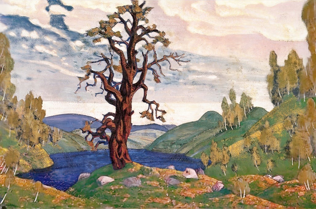 Boceto escenográfico para «La consagración de la primavera» (1912)
