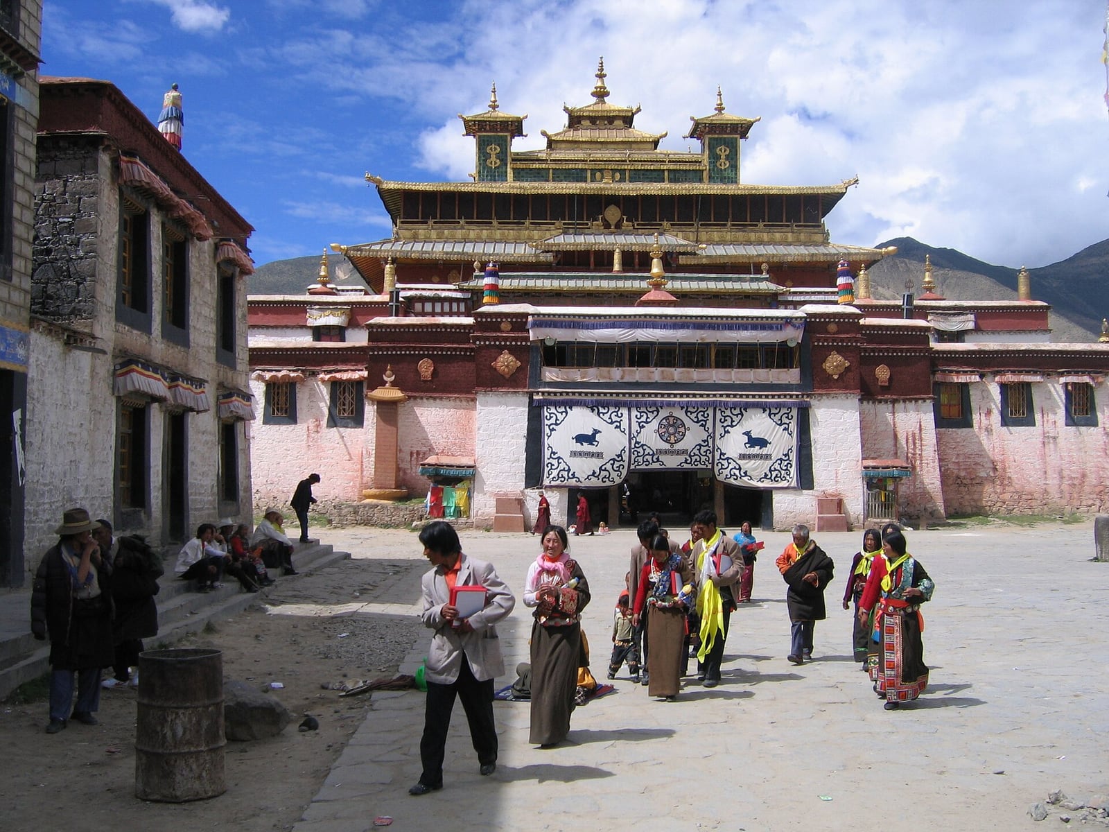 El monasterio de Samye (Tíbet)