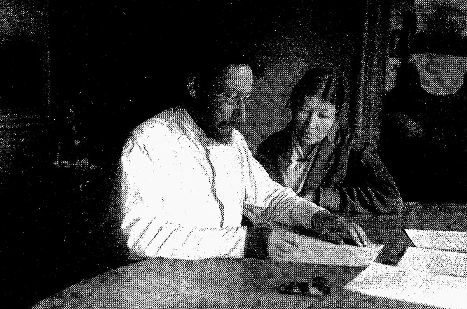 Pável y Anna Florenski (1932)