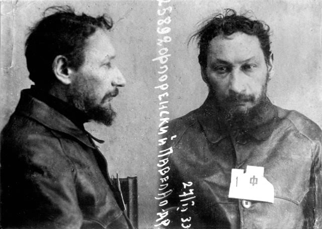 Florenski tras su detención (1933)