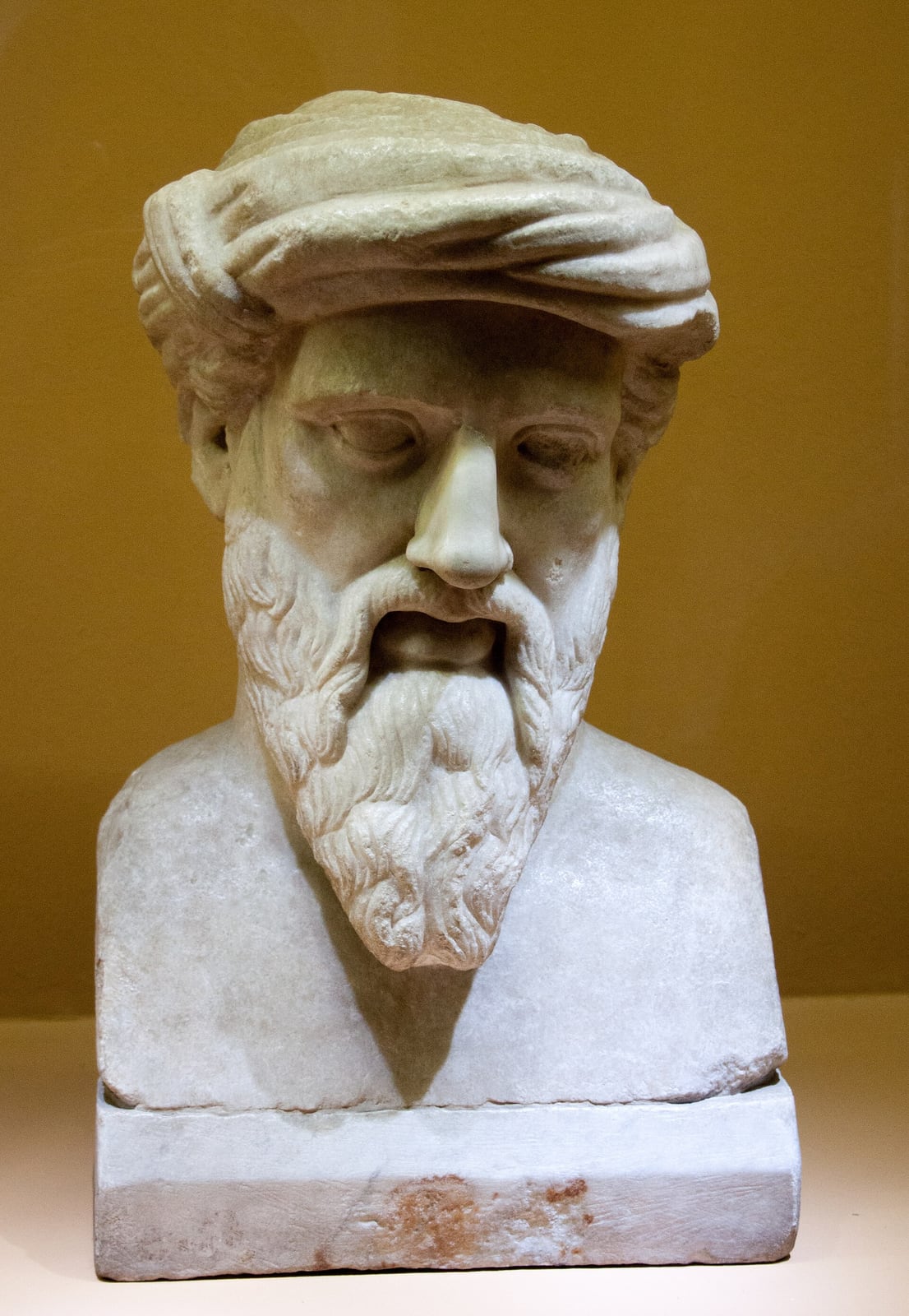 Busto de Pitágoras (Museos Capitolinos)