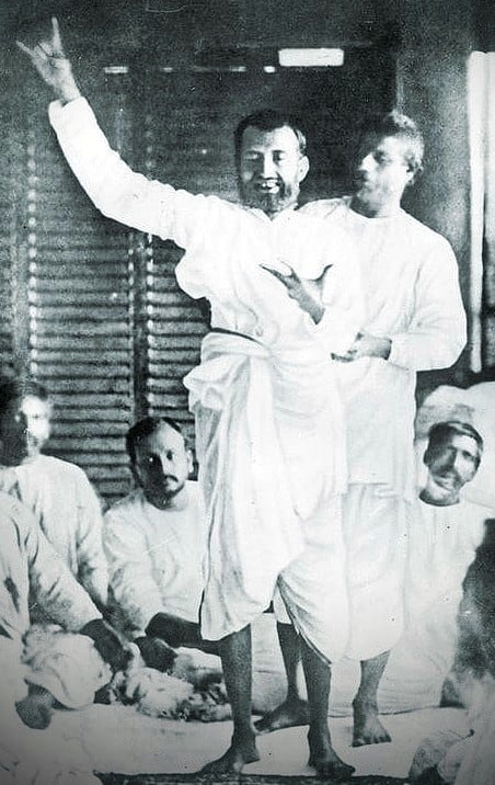 Ramakrishna en samadhi, casa de Keshab Chandra Sen