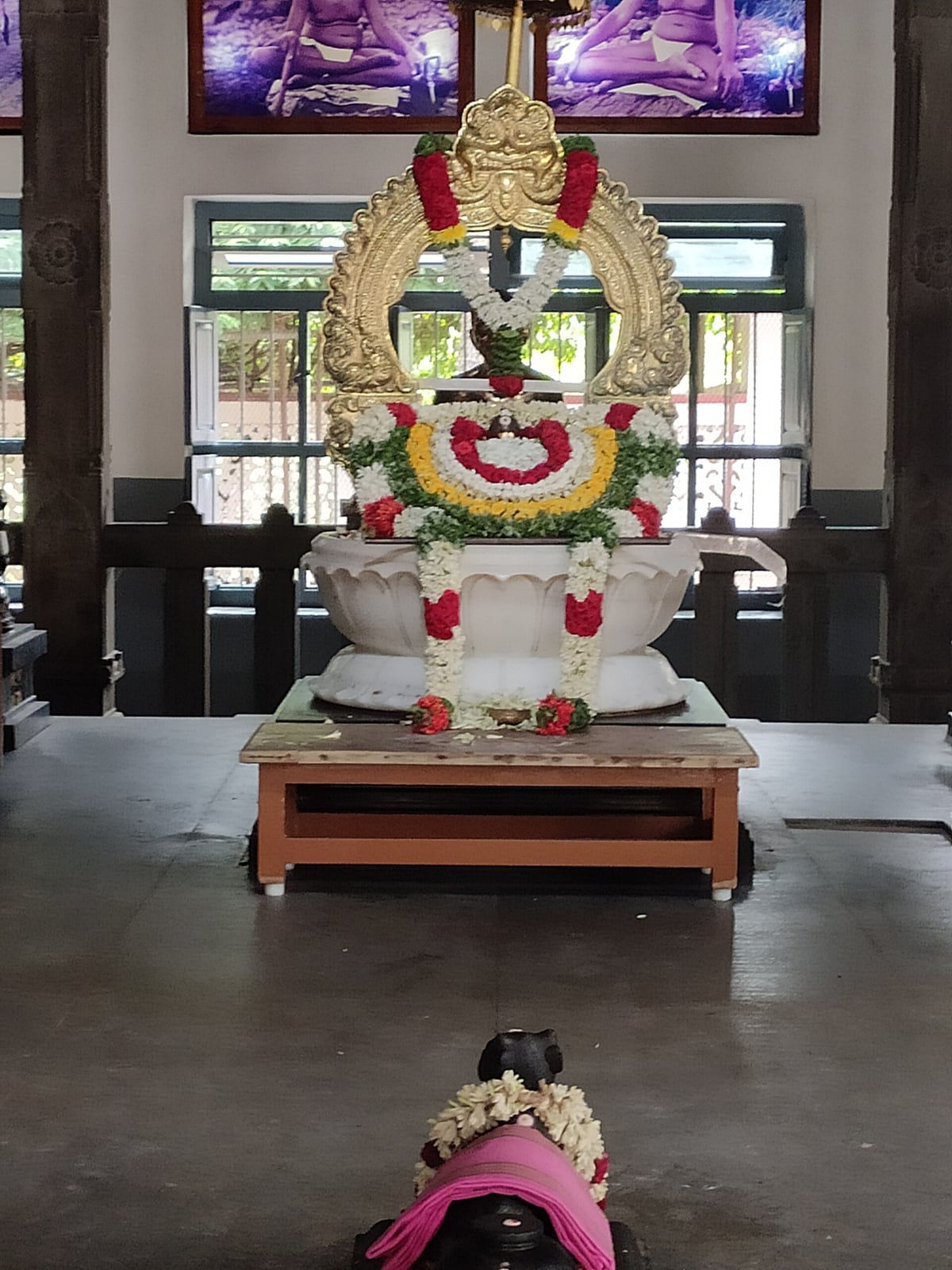 Santuario de la tumba de Ramana Maharshi