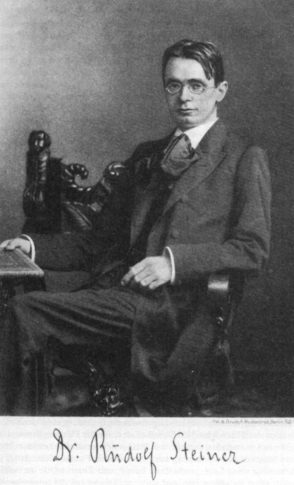 Rudolf Steiner en Berlín, 1900