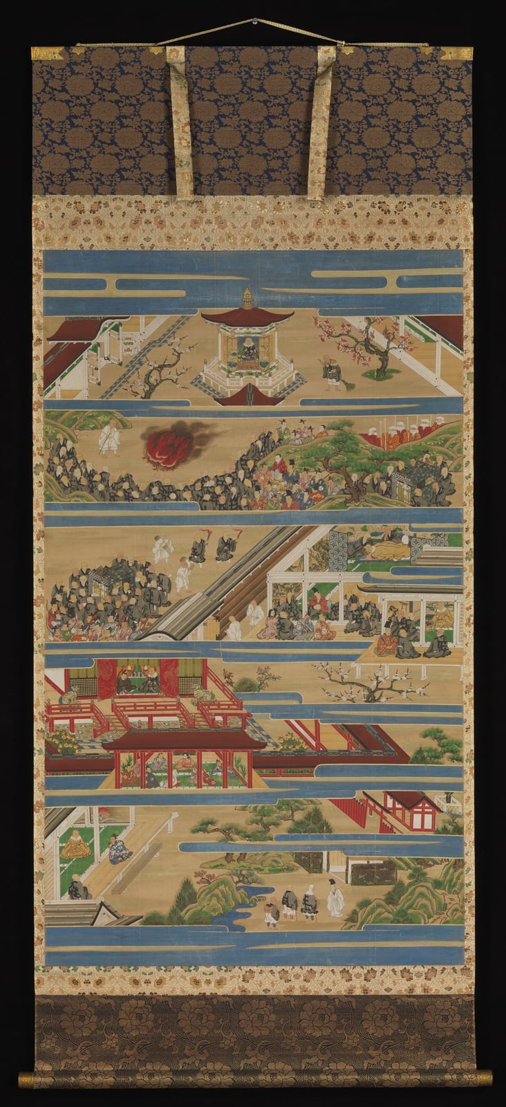 Vida ilustrada de Shinran (Metropolitan Museum)