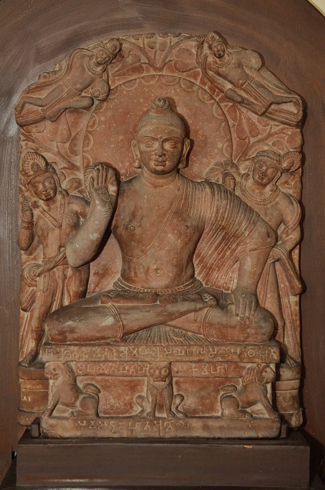 Buda sedente de Katra, arte de Mathura