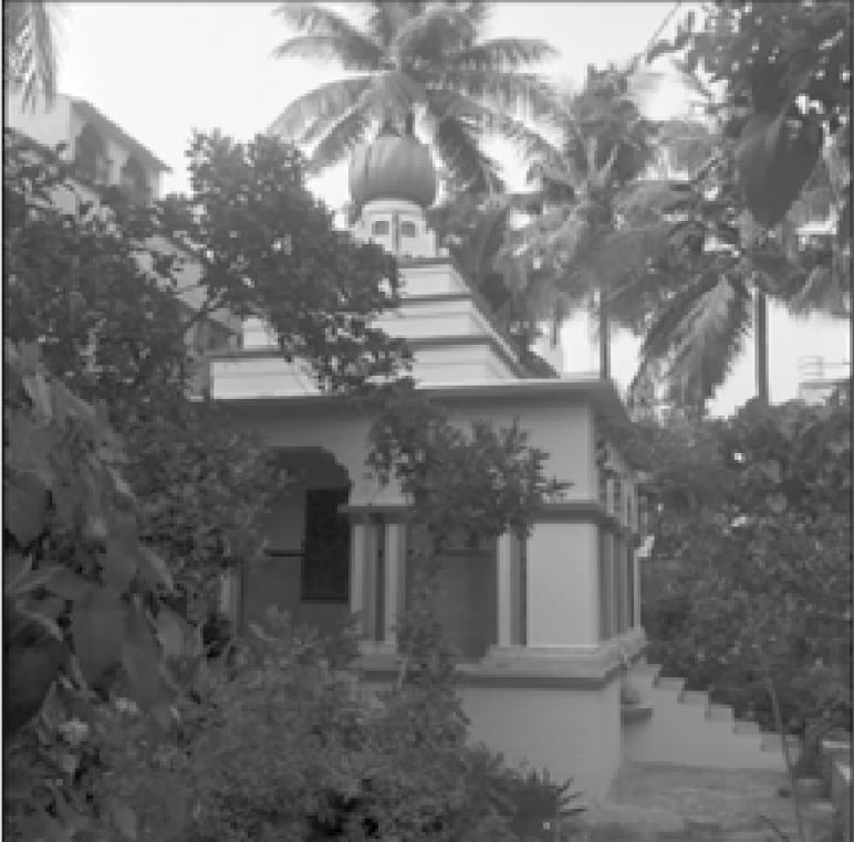 Templo del samadhi, Karar Ashram (Puri)