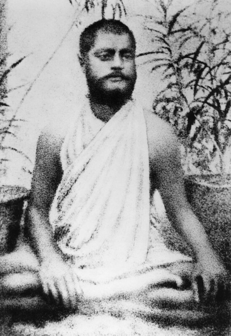 Primera fotografía conocida de Narendranath, Calcuta, 1886