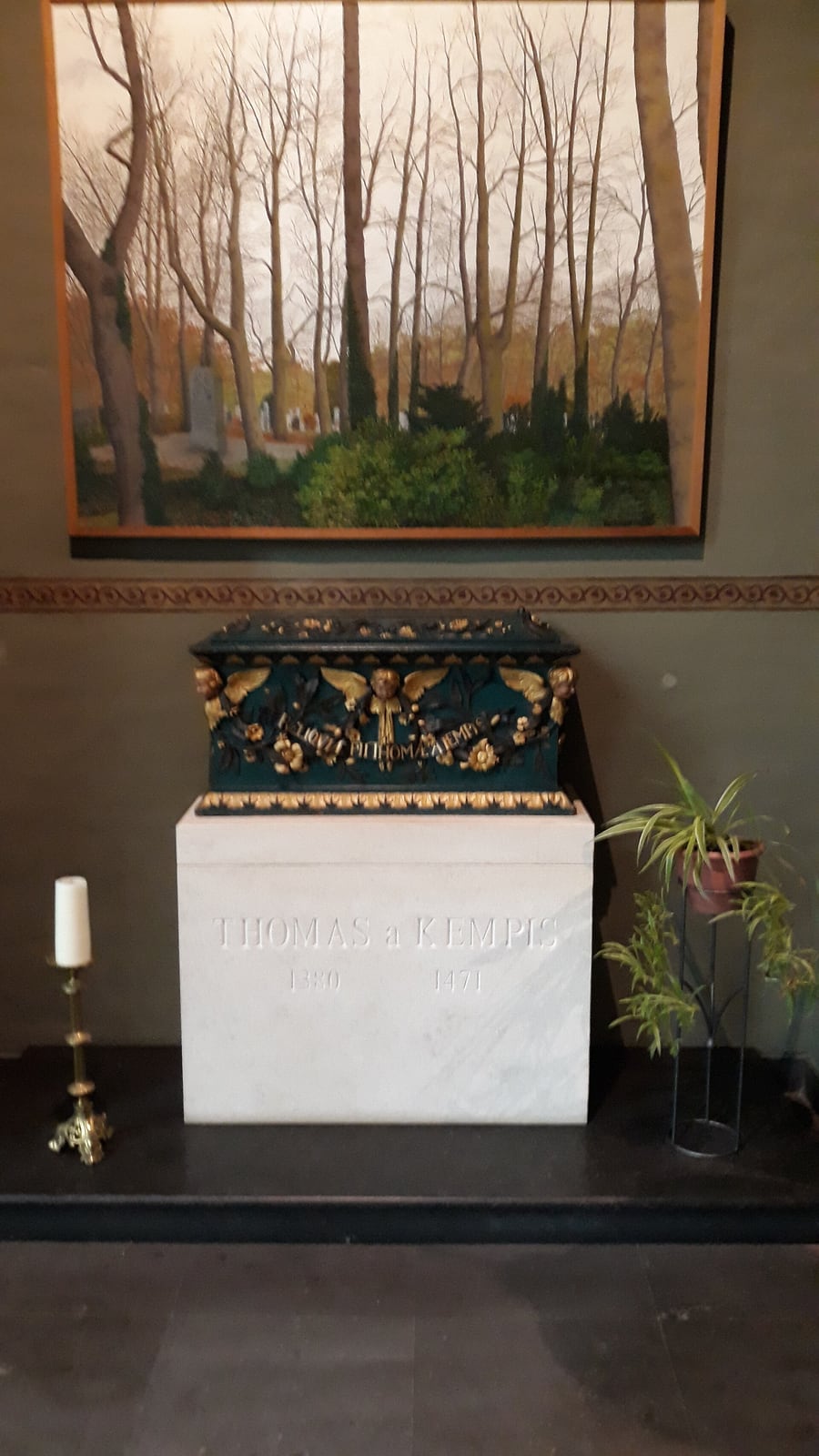 Relicario de Thomas a Kempis en Zwolle