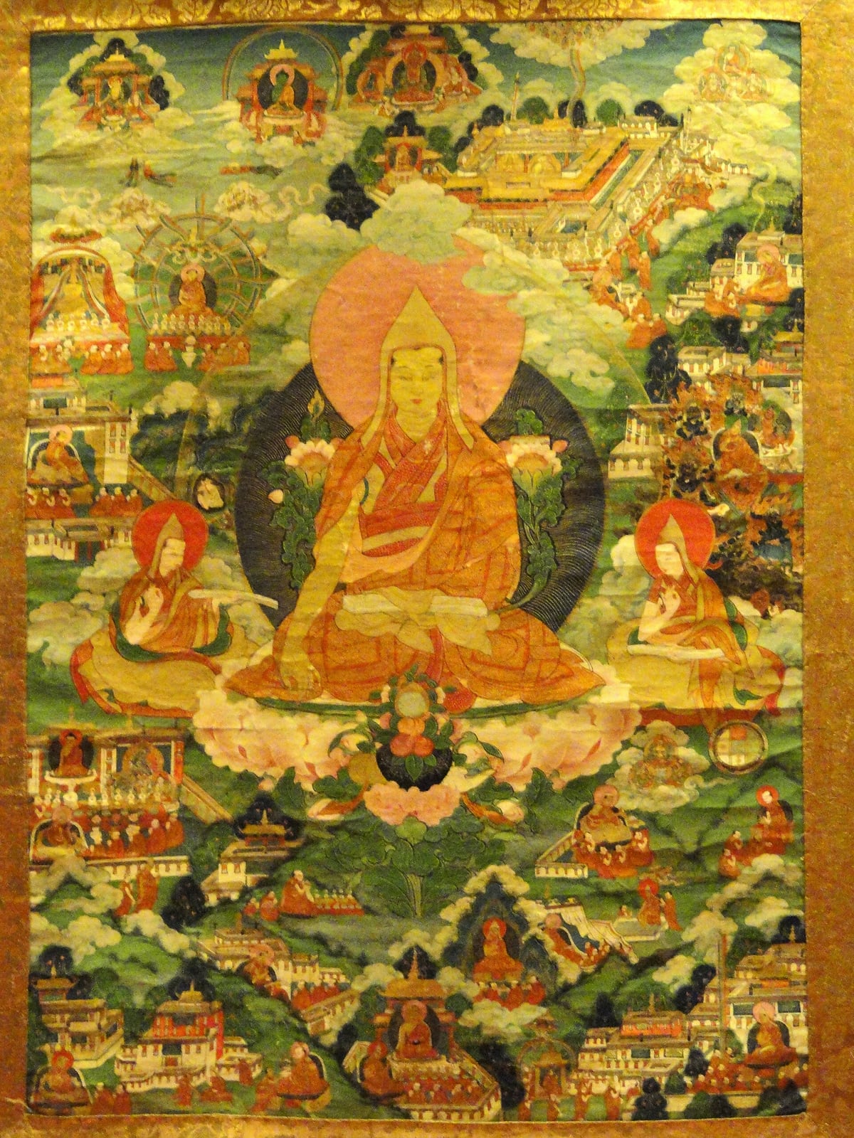 Je Tsongkhapa, imagen de la colección asiática del American Museum of Natural History