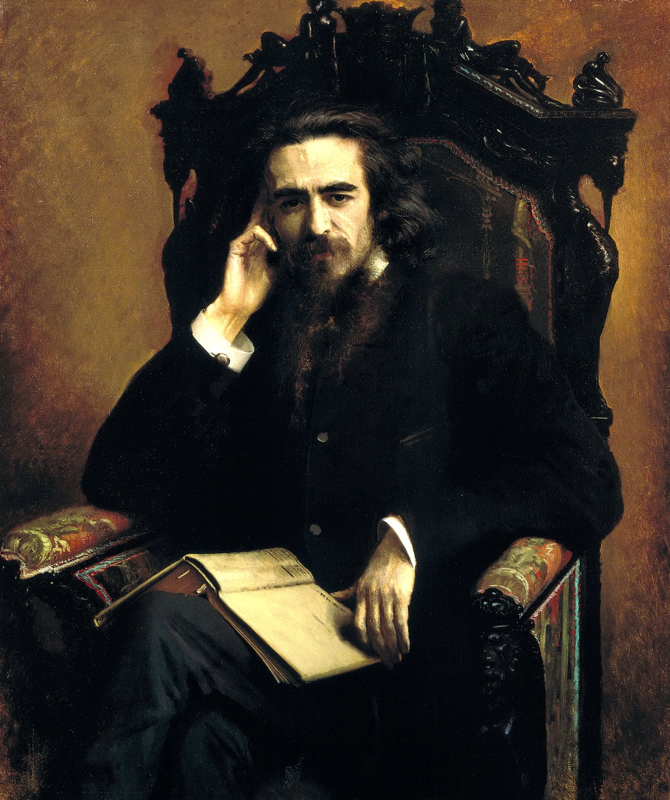 Vladímir Soloviov, por Iván Kramskói