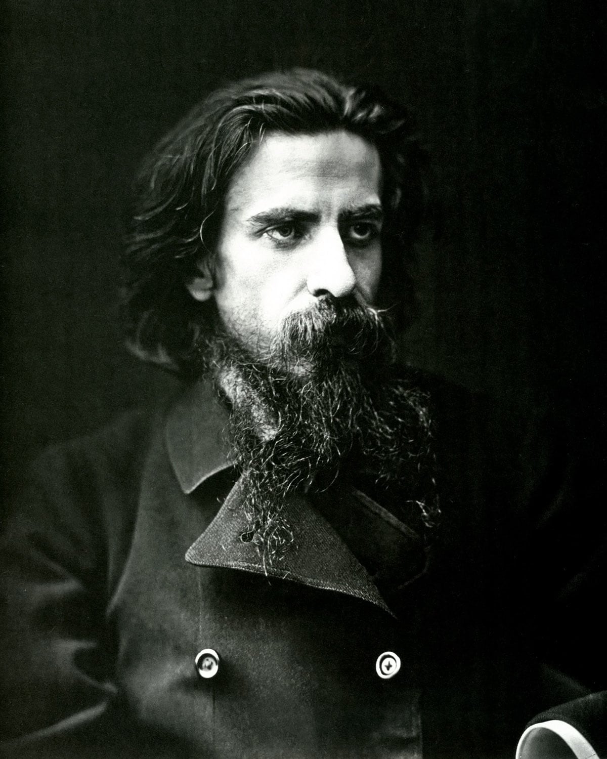 Vladímir Soloviov en la década de 1890