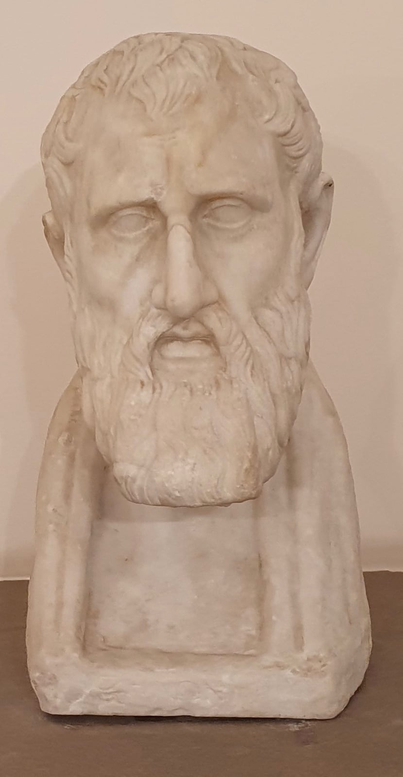 Busto de Zenón de Citio (colección Farnese, Nápoles)
