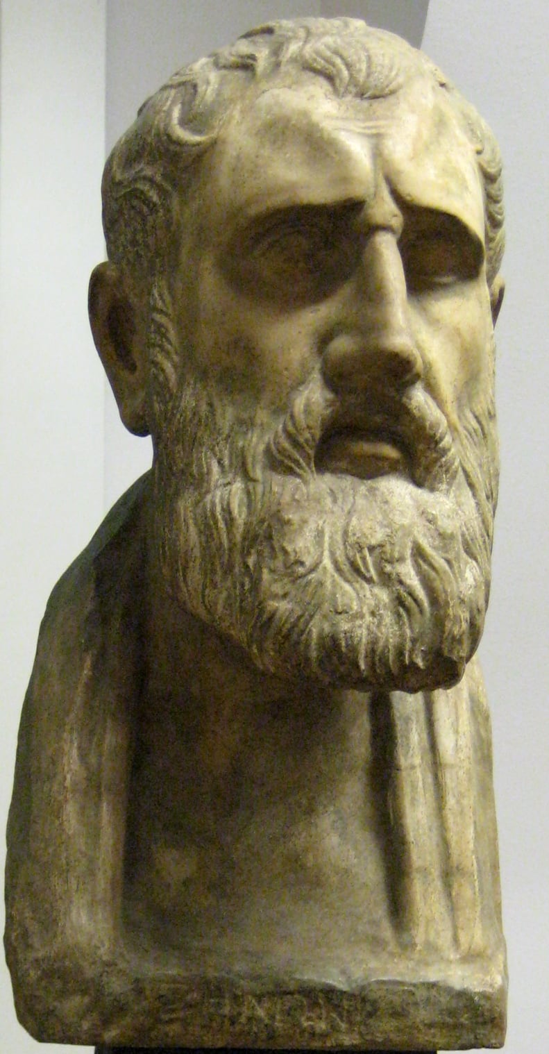 Herma de Zenón (vaciado, Museo Pushkin)